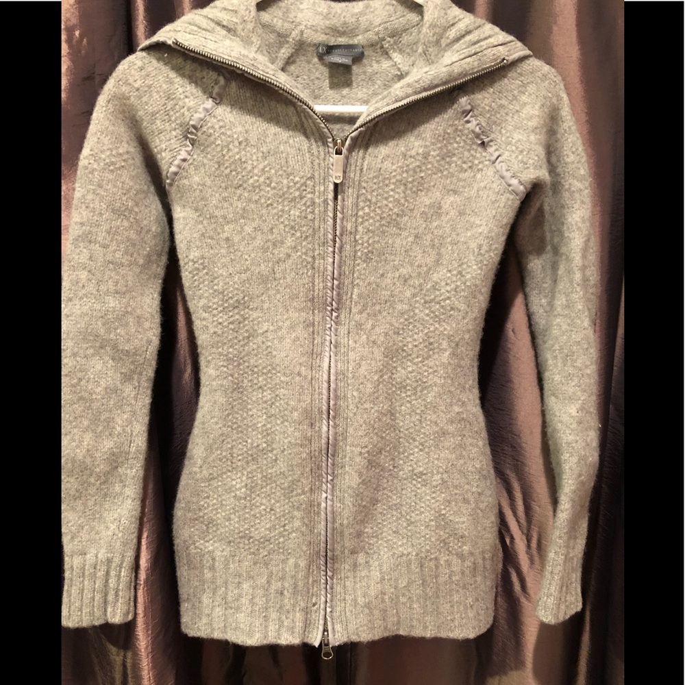 Armani Exchange Wool Sweater in Gray, Small